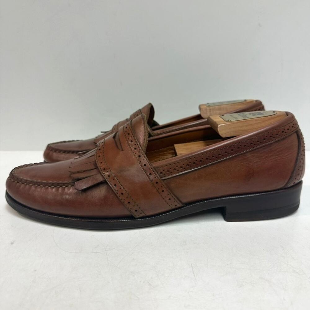 NEW HEELS Rancourt & Co. x Polo Ralph Lauren Kiltie Loafer Made in USA 9.5